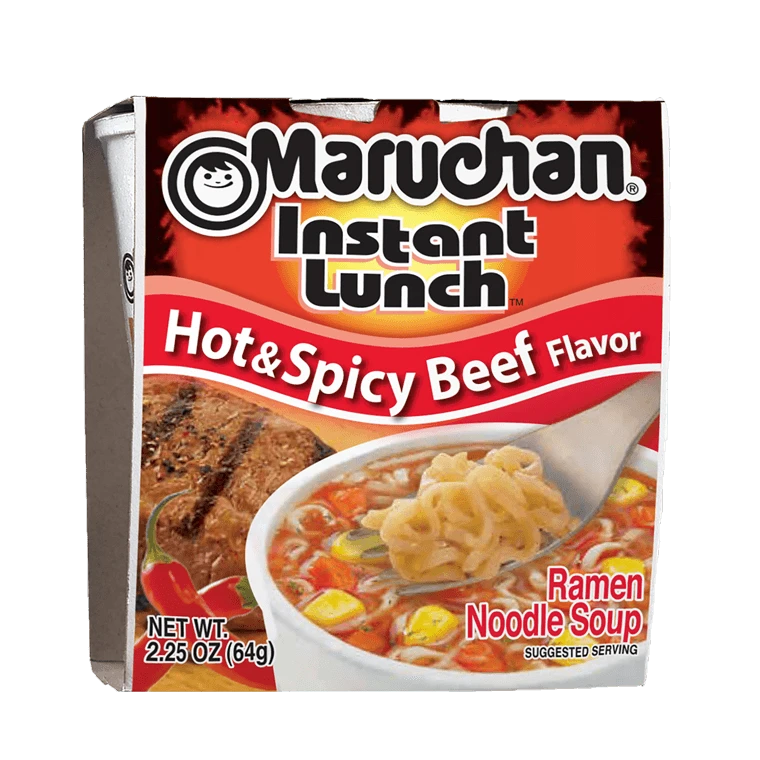 Maruchan Hot & Spicy Beef Flavor 2.25oz image 1