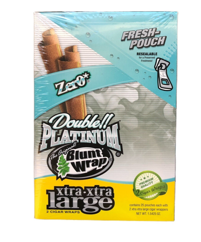 Blunt Wrap XXL Platinum - Zero 25ct image 0