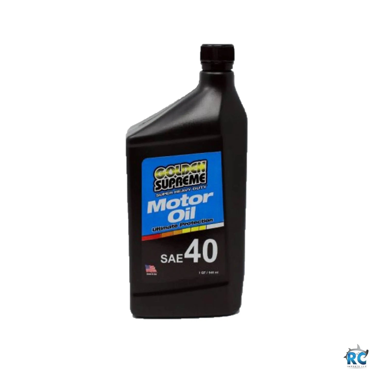 Golden Supreme Motor Oil SAE 40 1qt image 1
