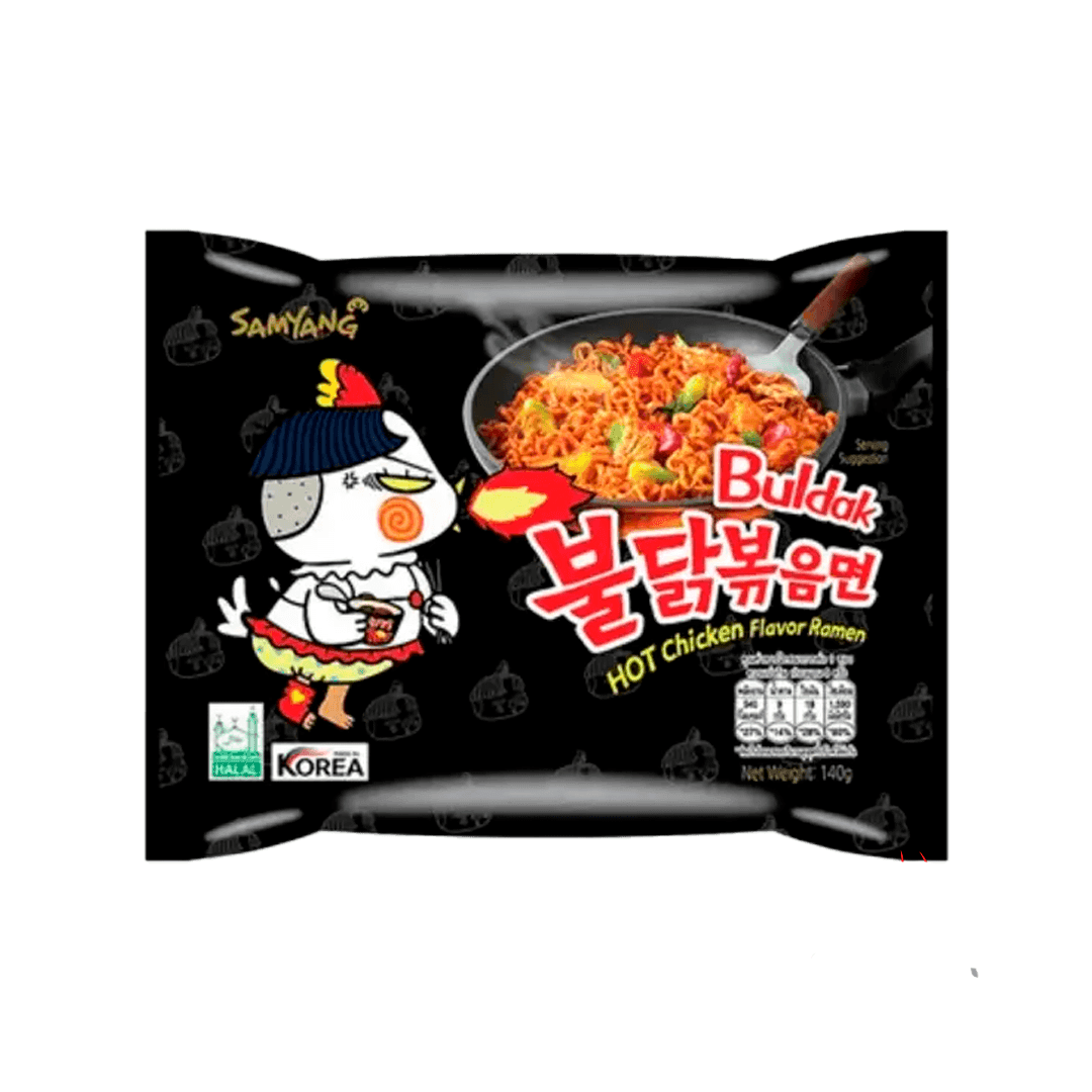 Samyang Buldak Spicy Hot Chiken Flavor Ramen 4oz image 1