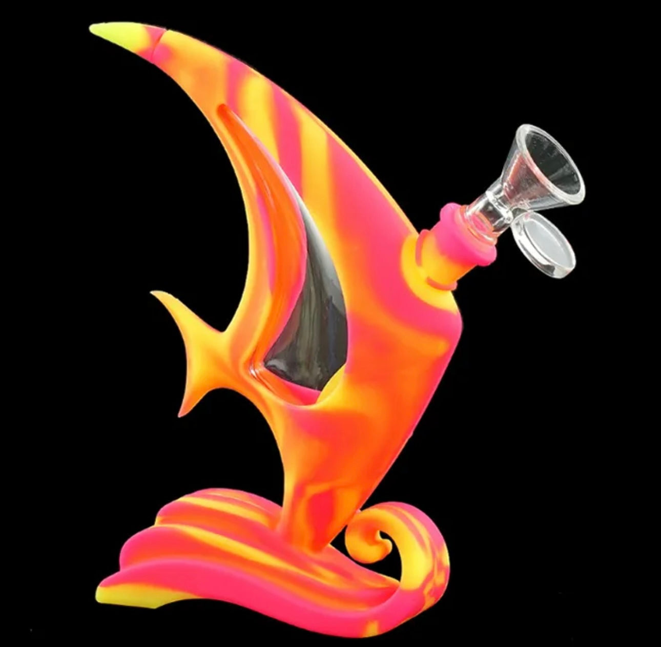 Doris Fish Silicone - Pink Yellow image