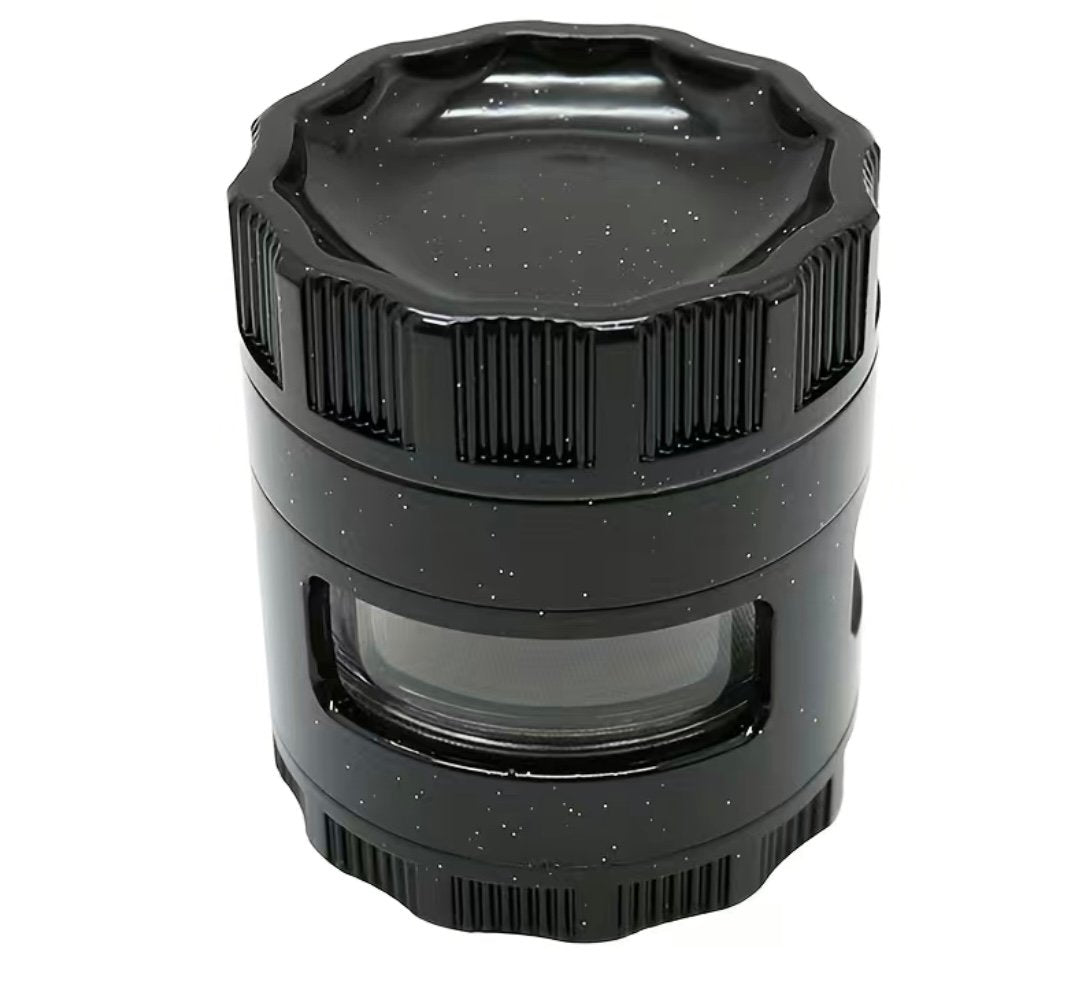 Spot Layer Clear Grinder - Full Black image