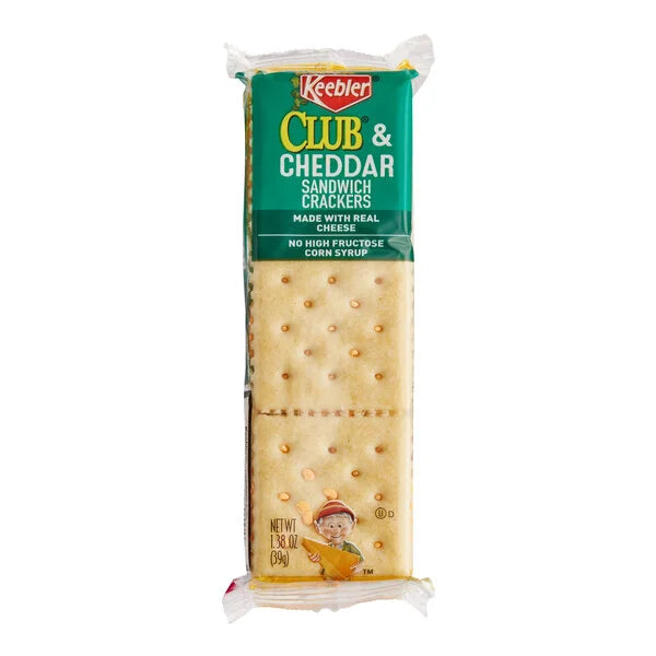 Keebler Club Cheddar Sandwich Crackers 1.38oz image 0