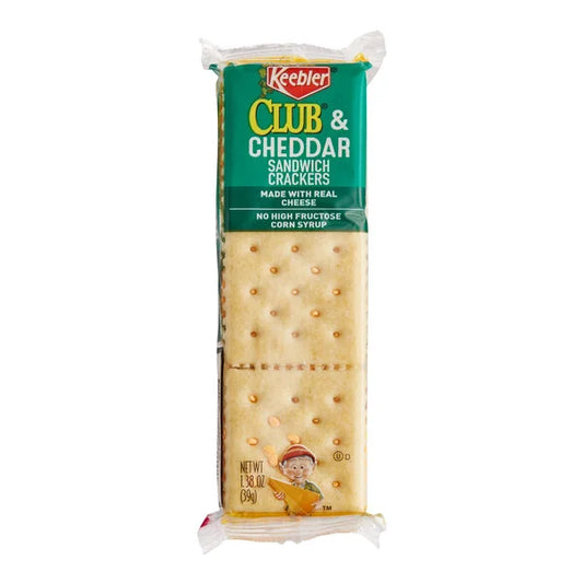 Keebler Club Cheddar Sandwich Crackers 1.38oz image 0