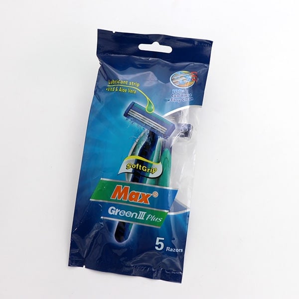 Max Green III Plus 5 Razors image 1