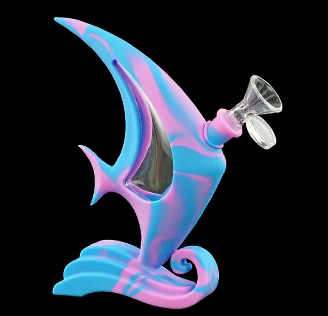 Doris Fish Silicone - Blue Pink image