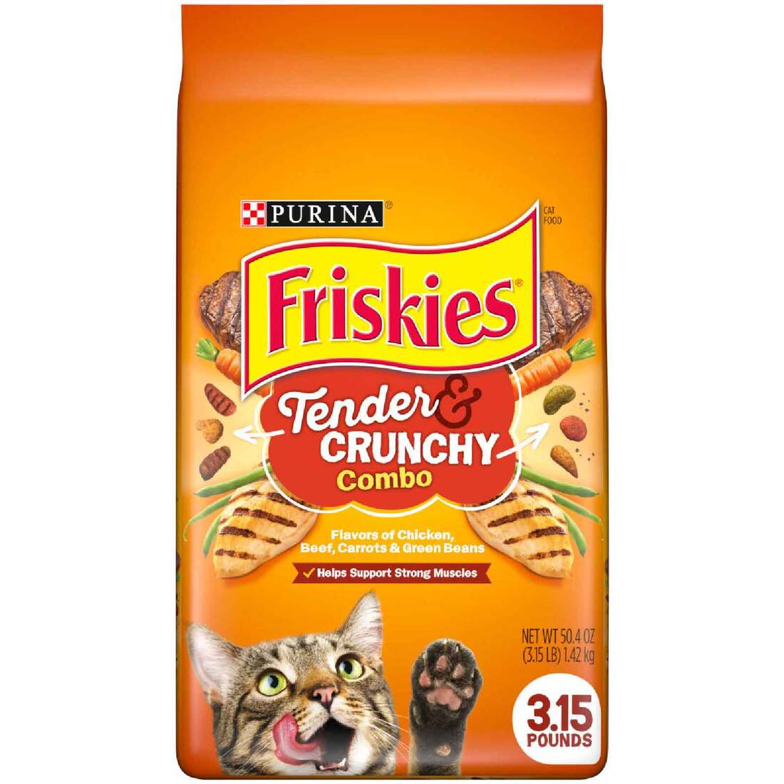 Friskies Purina Tender Crunchy 3.15 lb image 0