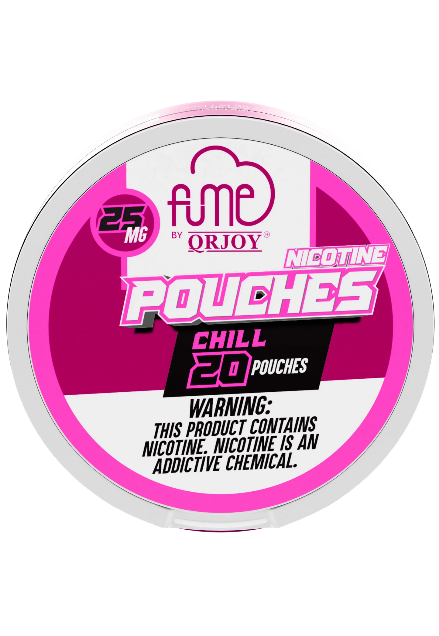 Fume QRJoy Nicotine Pouches 25mg Menthol Flavor image 6