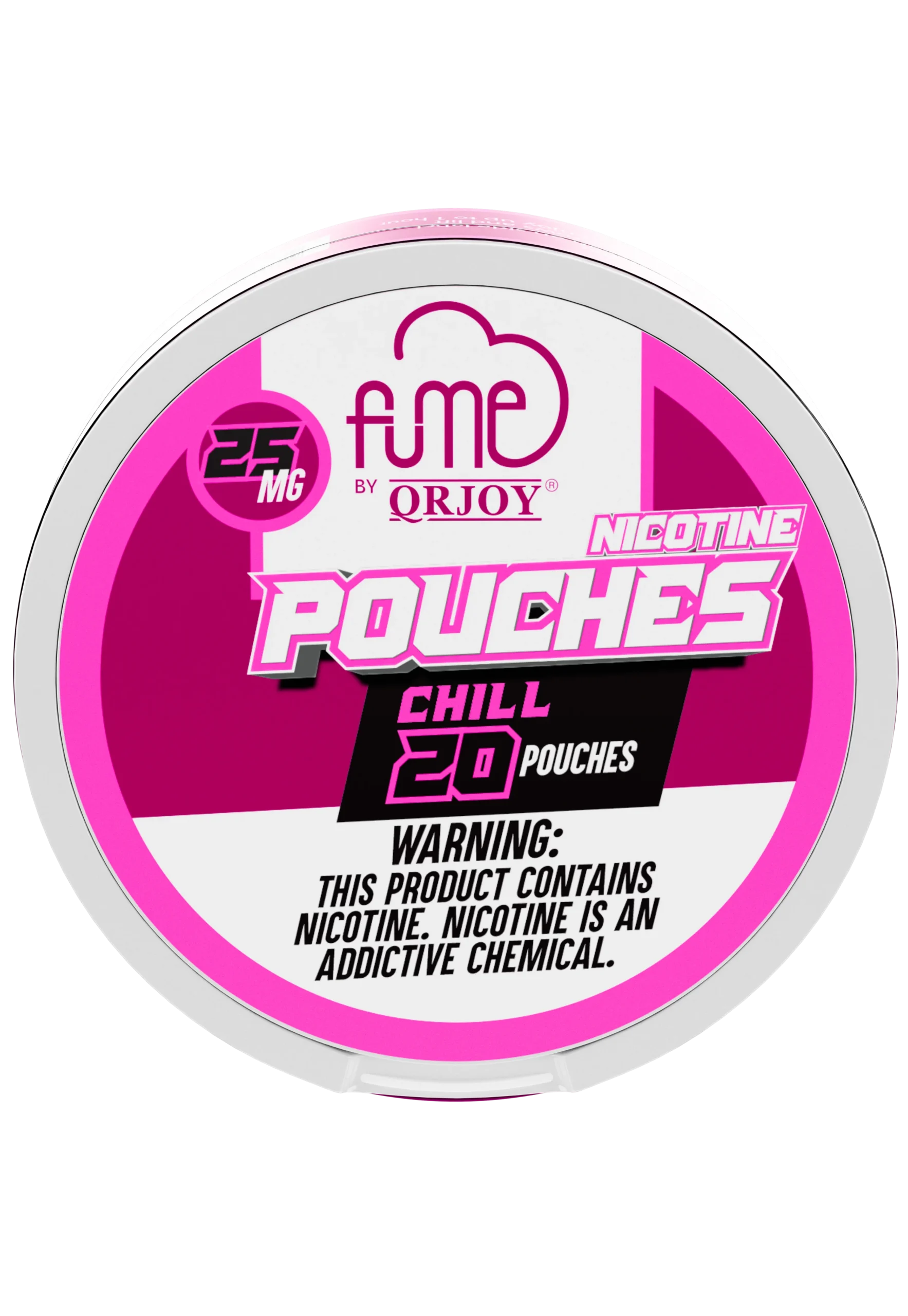 Fume QRJoy Nicotine Pouches 25mg Menthol Flavor image 6