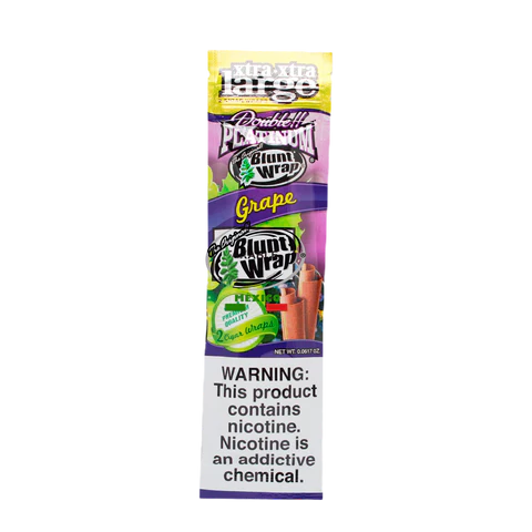 Double Platinum XXL Blunt Wrap Single Pouch - Grape image