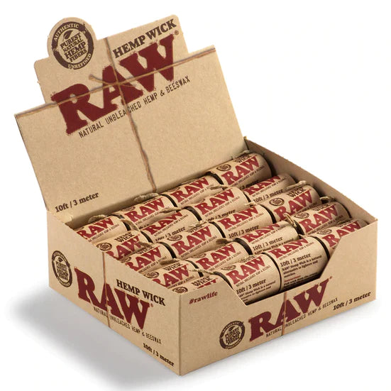 Raw Hemp Wick 10ft image 0