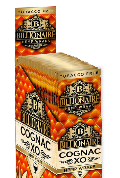 Billionaire Hemp Wraps 25ct - Cognac Xo image