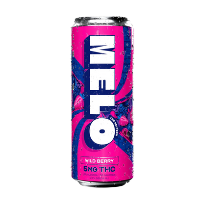 MELO th c Seltzer 12oz - Wild Berry image