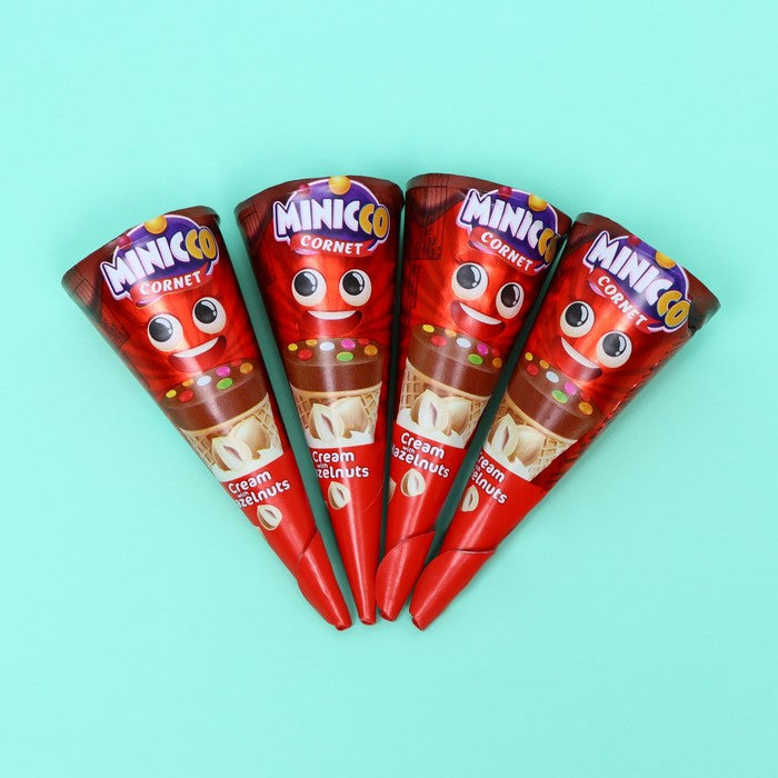 Minicco Cornet Cream With Hazelnuts image 2