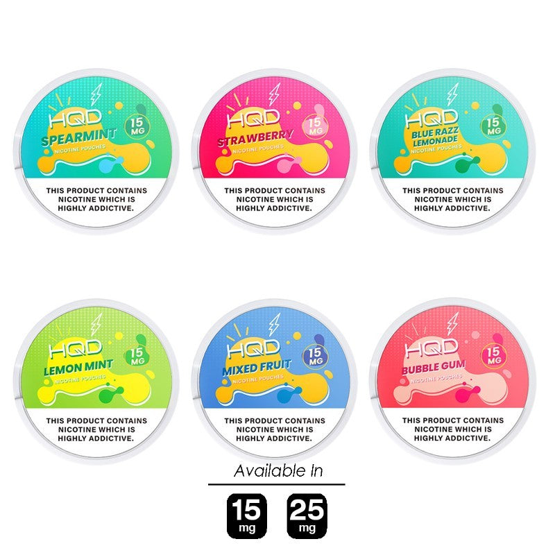 HQD Nicotine Pouches 15mg Citrus Flavor image 2