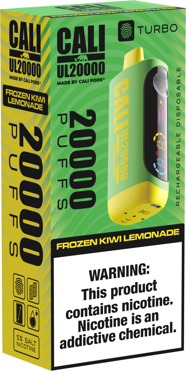 Cali Ultra 20k Turbo - Frozen Kiwi Lemonade image
