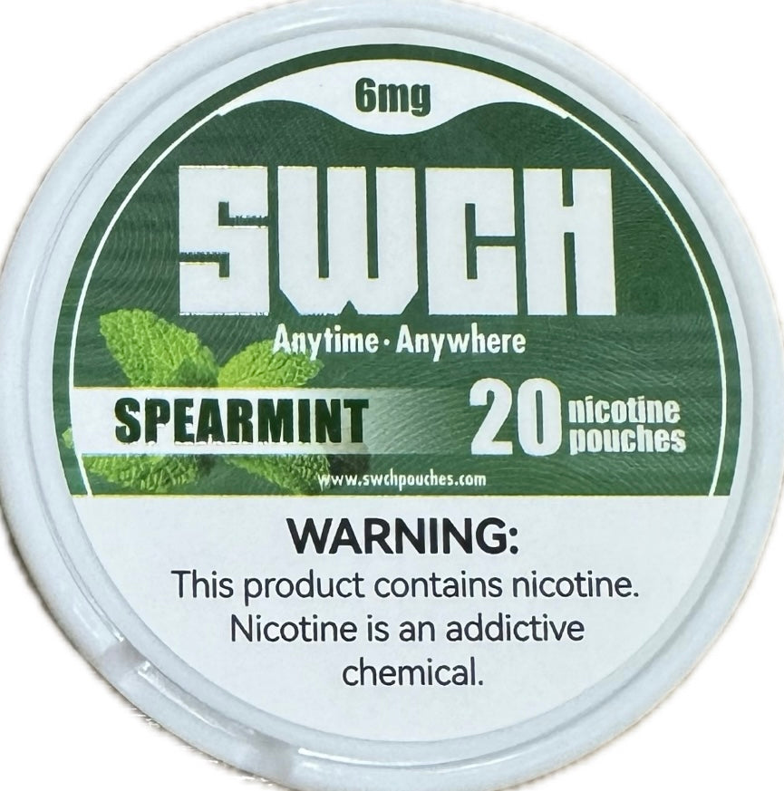 Swch Nicotine Pouches 6mg - Spearmint image