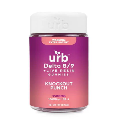 Urb Live Resin Gummies 3500mg image 1