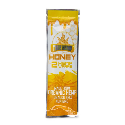True Hemp Wraps Single Pouch - Honey image
