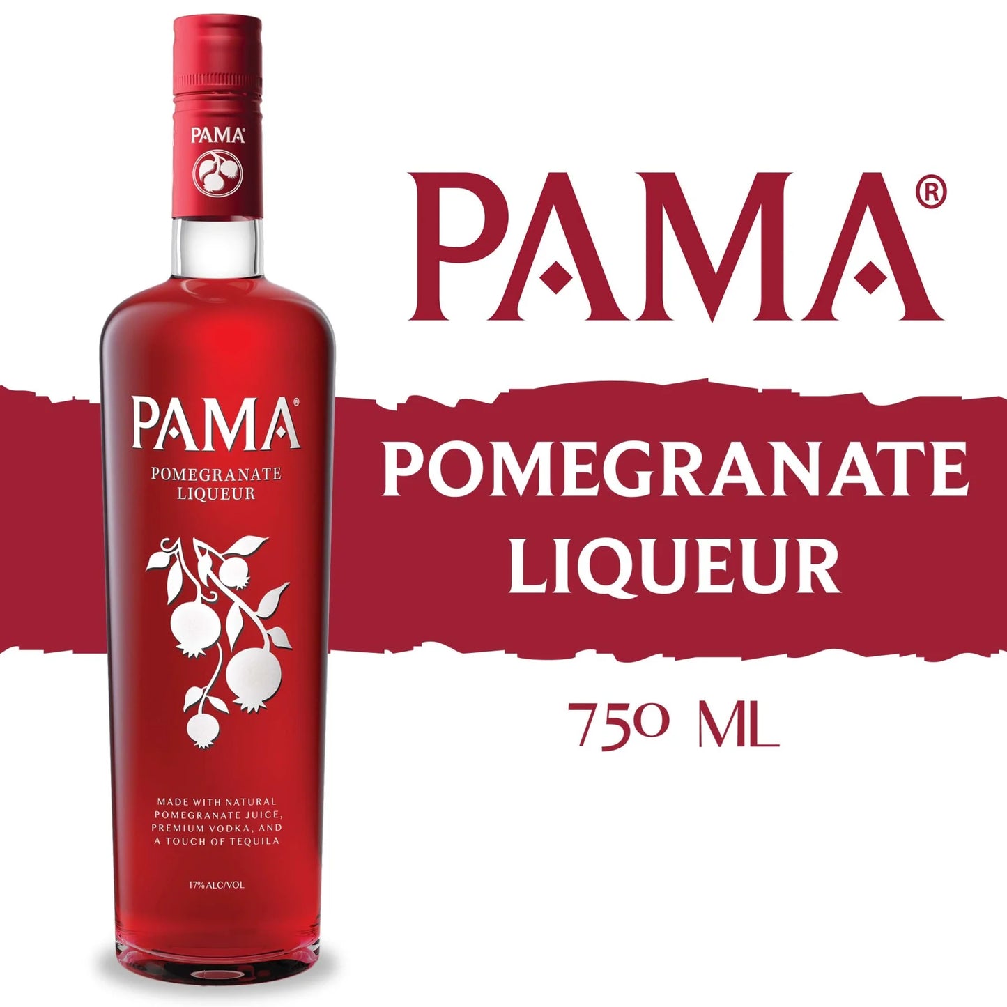 Pama Pomegranate Liqueur 750ml image 1