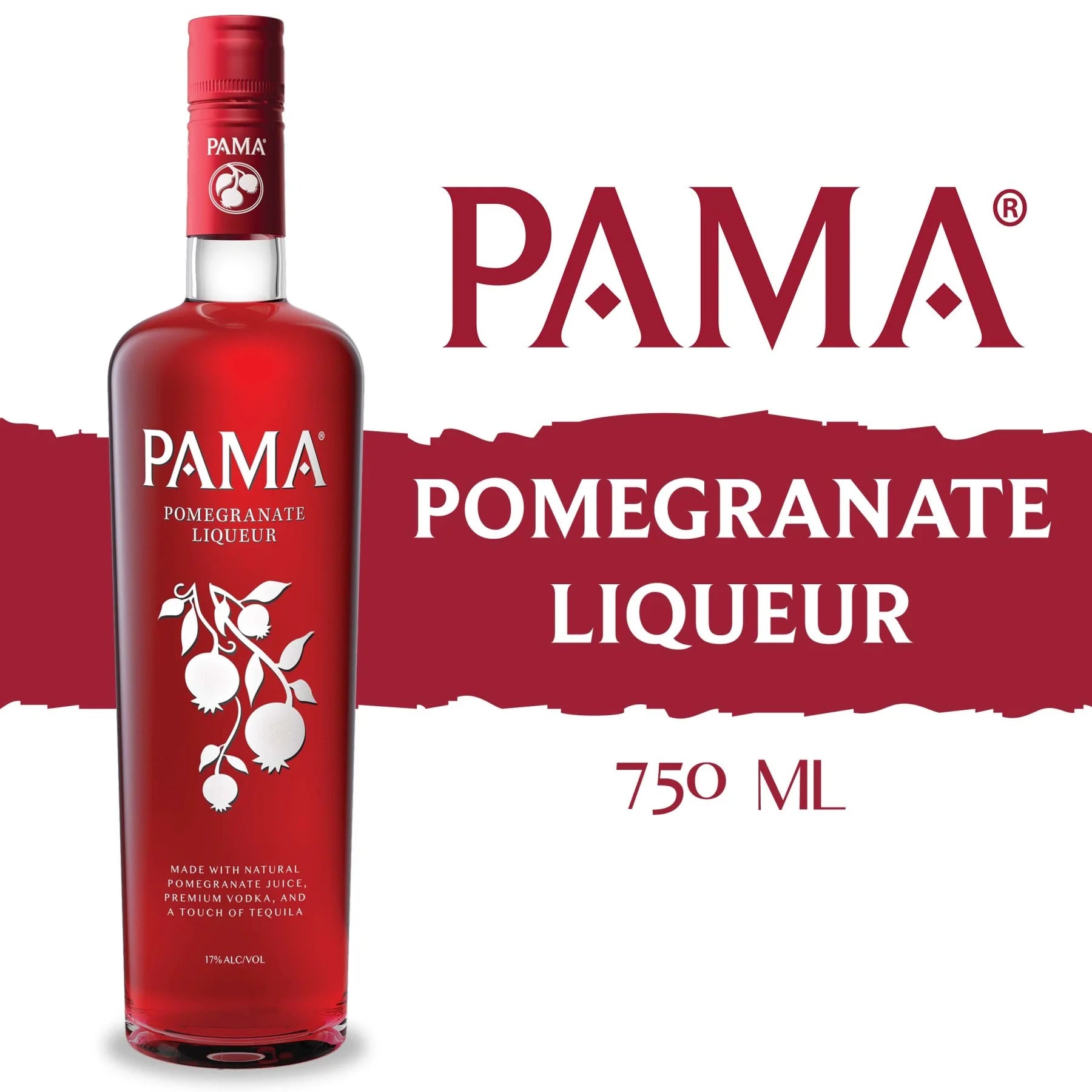 Pama Pomegranate Liqueur 750ml image 1