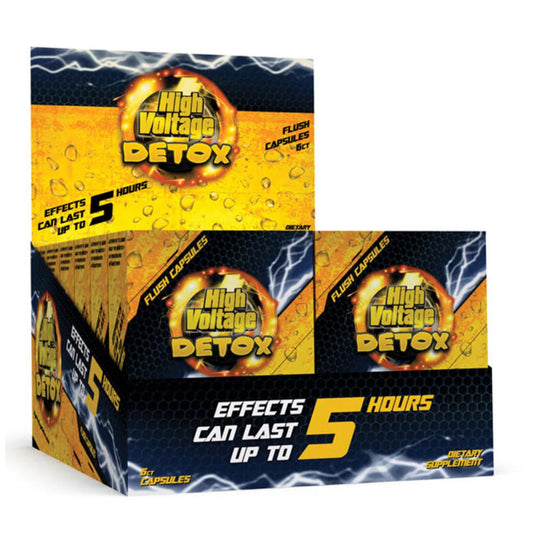 High Voltage Detox 6 Flush Capsules image 0