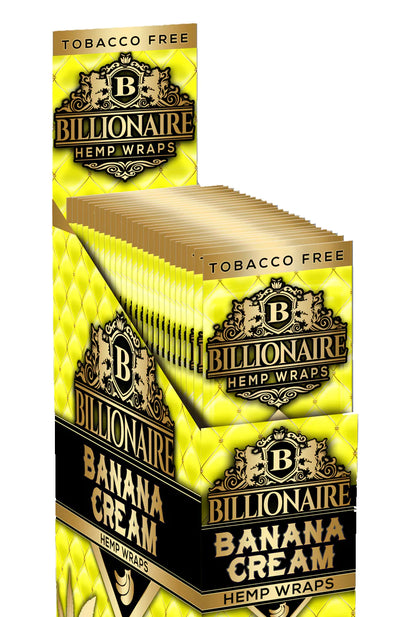 Billionaire Hemp Wraps 25ct - Banana Cream image