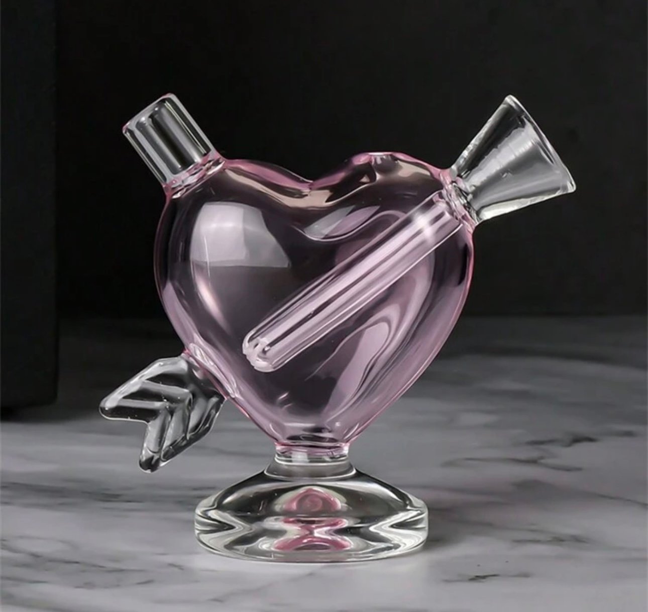 Heart in Heart  Small - Pink image