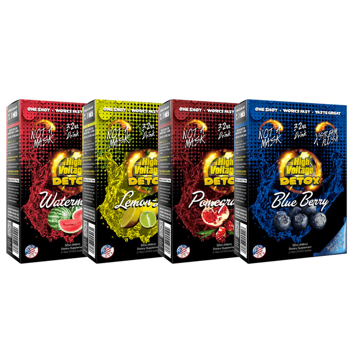 High Voltage Detox Drink 32oz image 2