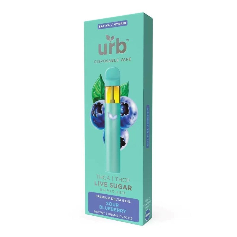 Urb Live Resin 3ml Disposable - Sour Blueberry image