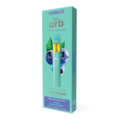 Urb Live Resin 3ml Disposable - Sour Blueberry image