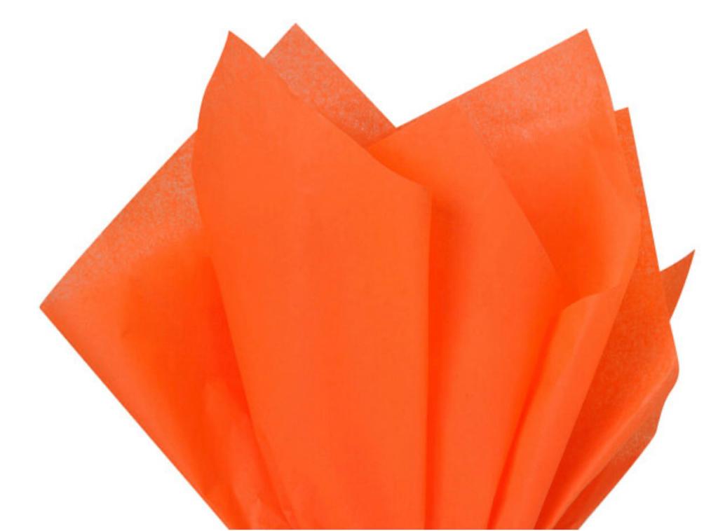 All Party Tissue Paper 10 Sheets - Orange image