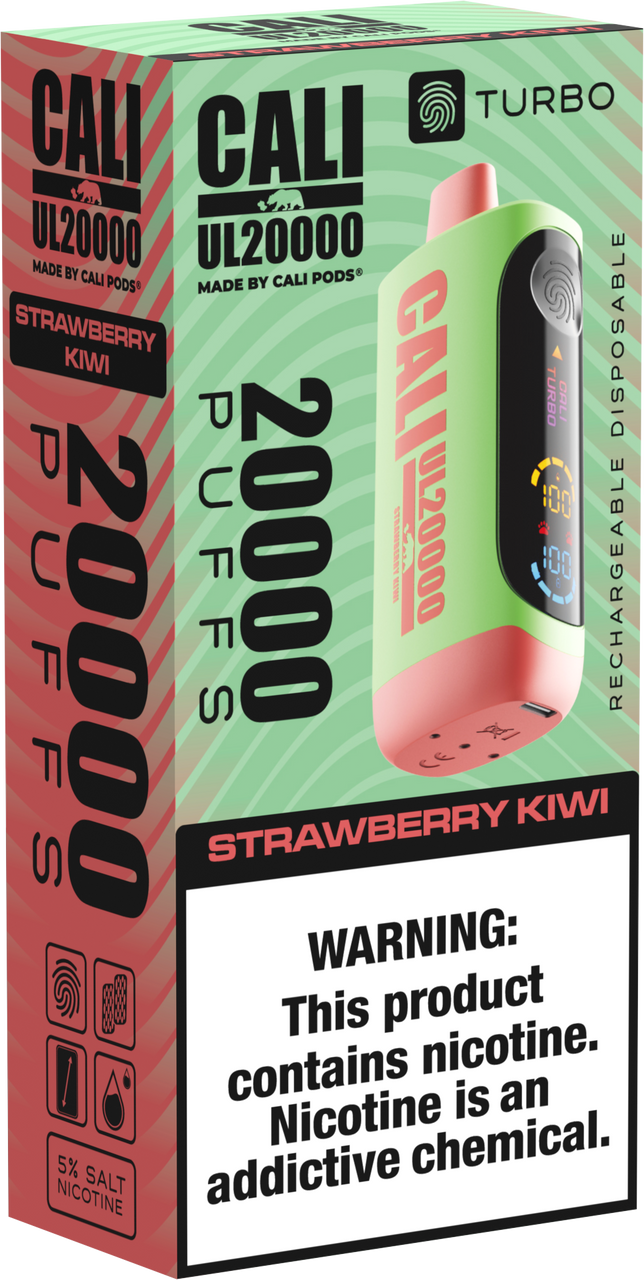 Cali Ultra 20k Turbo - Strawberry kiwi image