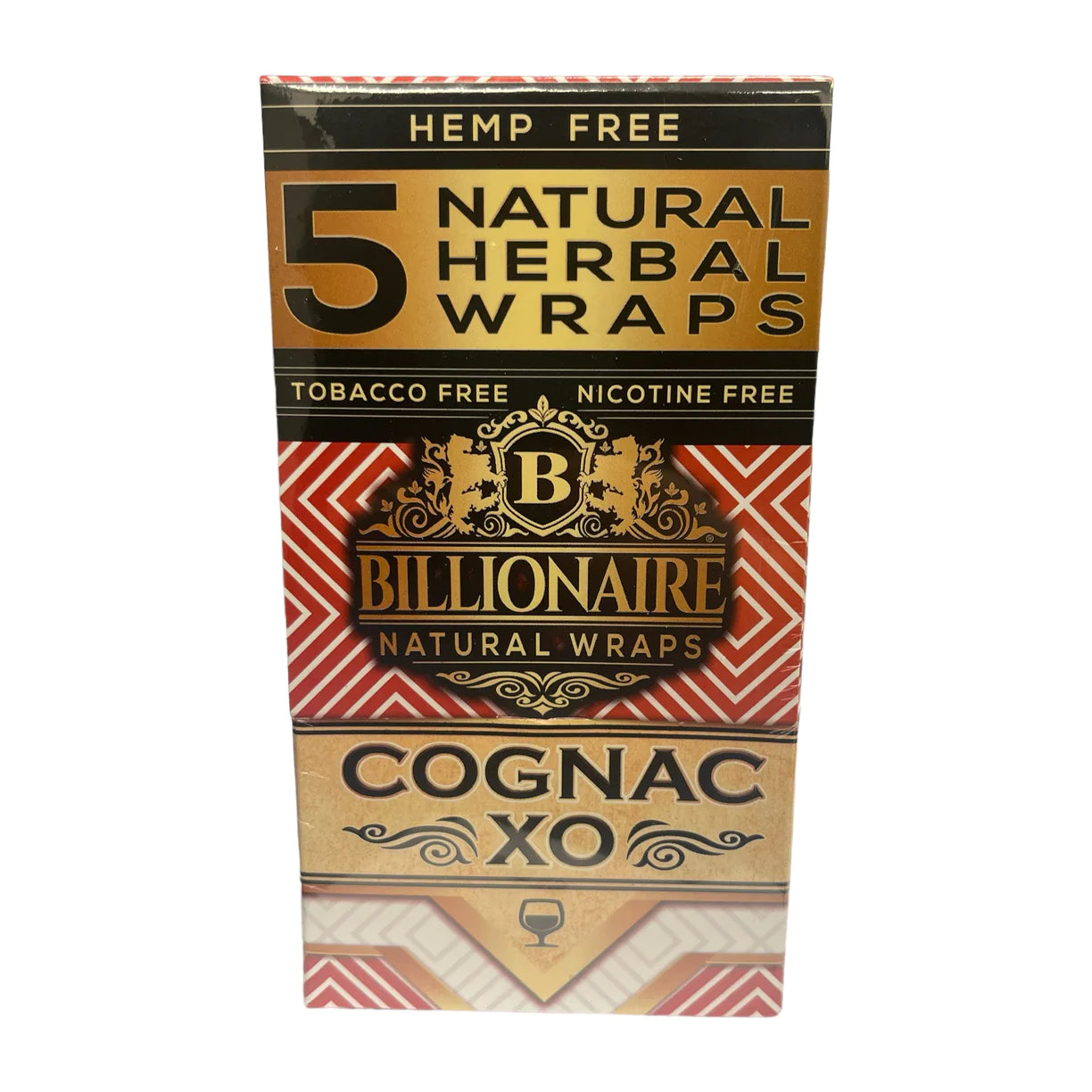 Billionaire Herbal Wraps Single Pouch - Cognac image