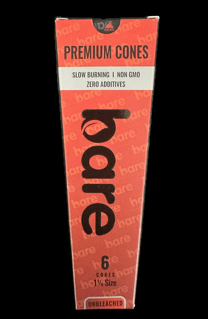 Bare Cones Unbleached 1 1/4 6ct image 0