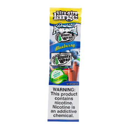 Double Platinum XXL Blunt Wrap Single Pouch - Blueberry image