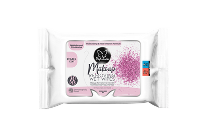 Makeup Papilion Removing Wet Wipes 20pcs - Powder Scent image