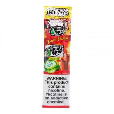 Double Platinum XXL Blunt Wrap Single Pouch - Fruit Punch image