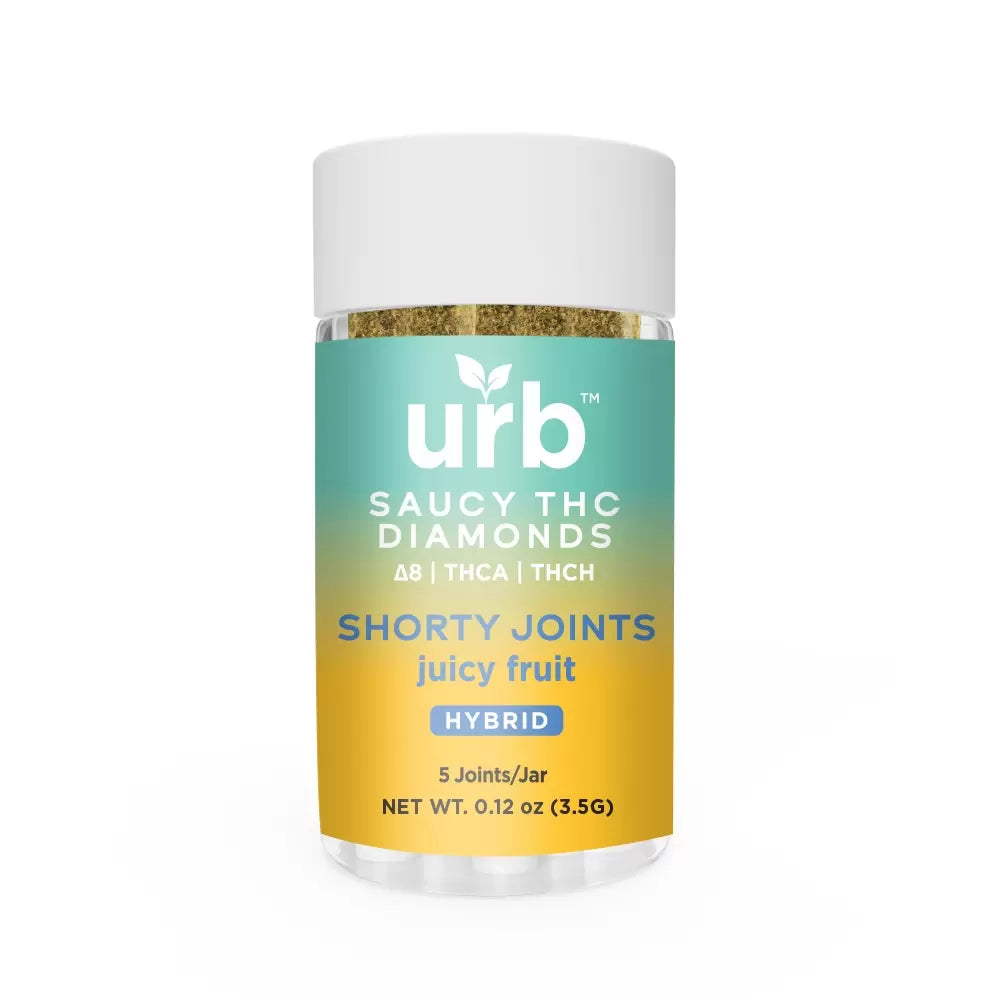 URB Shorty Joints 5ct - Juicy Fruit image