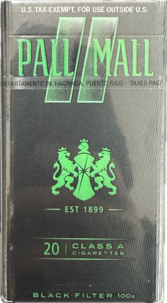 Pall Mall Menthol 100s image 0