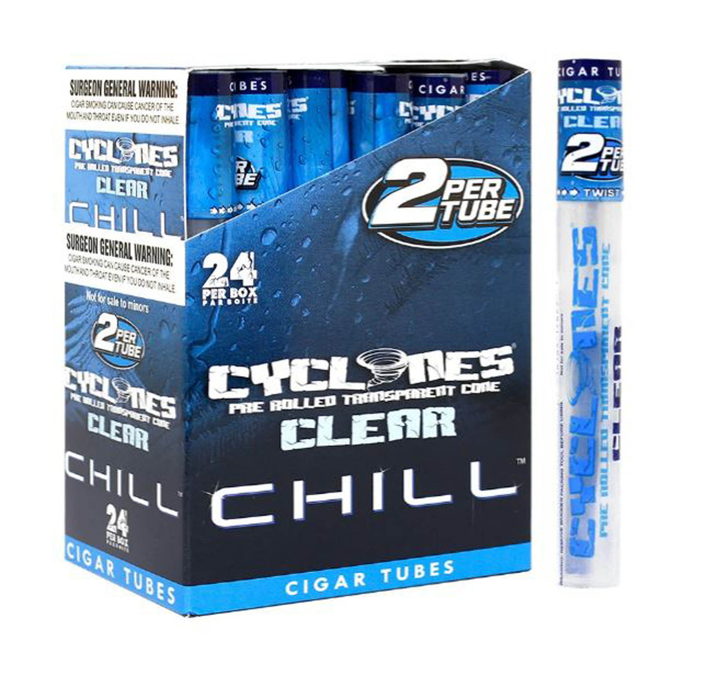 Cyclones Clear Cones - Chill image