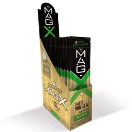 Mag X Hemp Wraps 25ct - Sweet Vanilla image