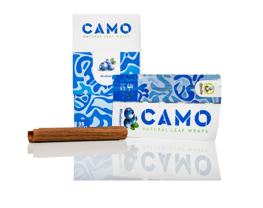 CAMO Afghan Hemp Wraps Single Pouch image 1