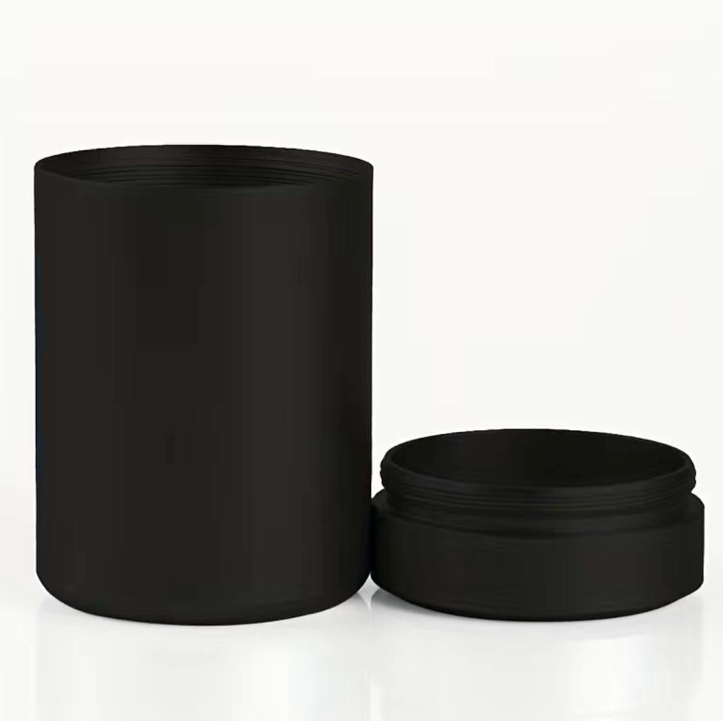 Metal Iron Jar 4oz - Black image