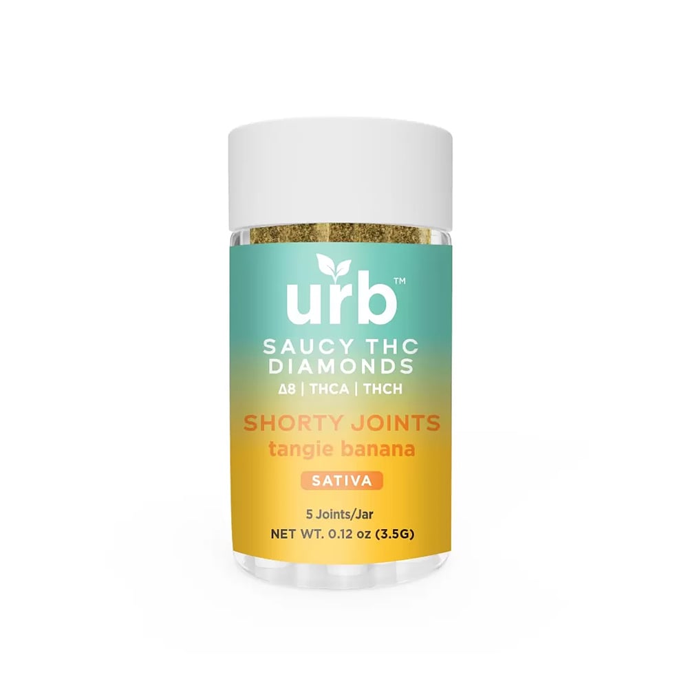 URB Shorty Joints 5ct - Tangie Banana image