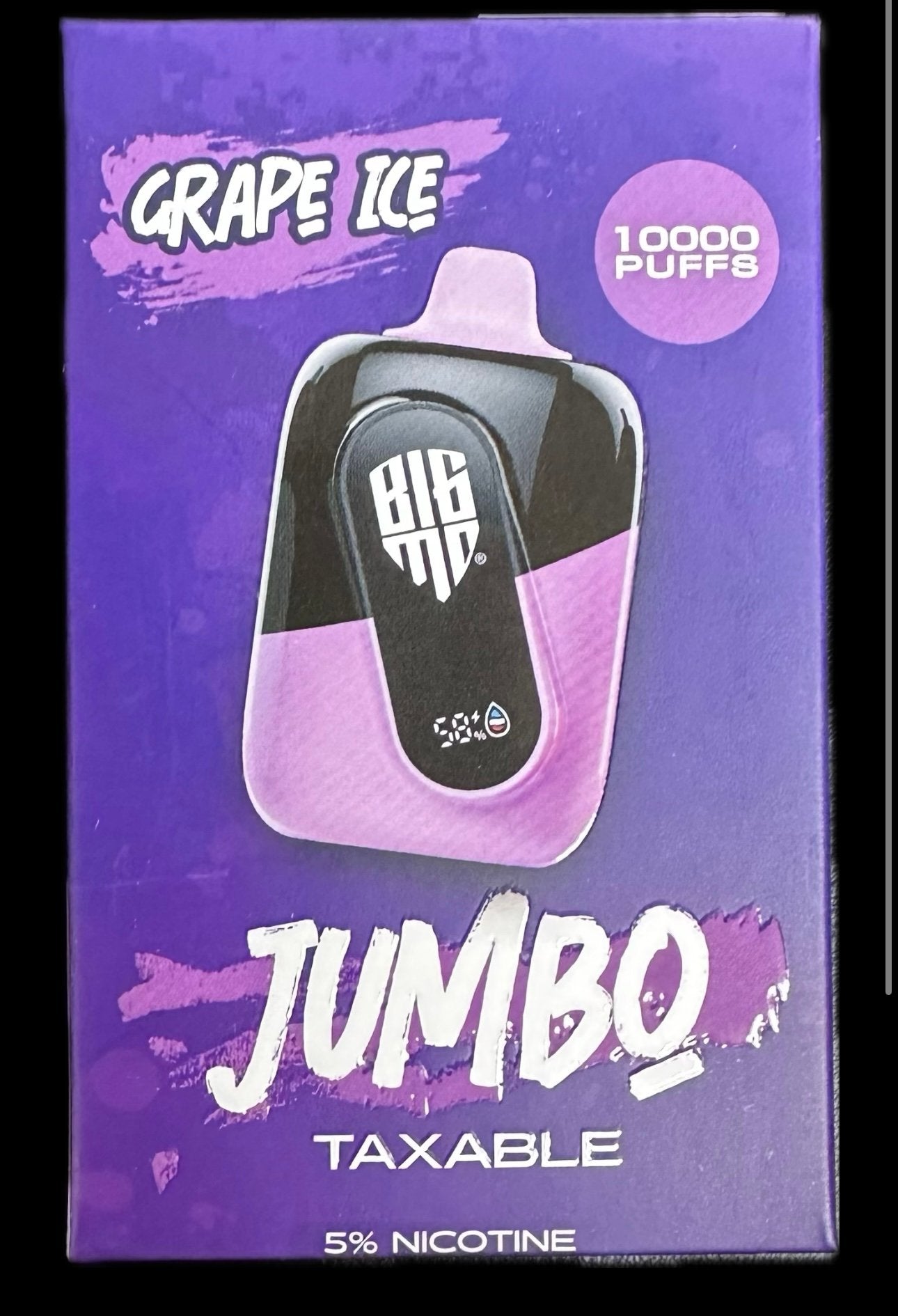 Bigmo Jumbo 10K - Grape Ice image