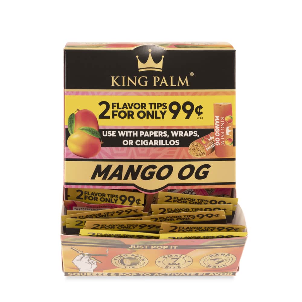 King Palm Flavored Filters - 2pk - MangoOG image