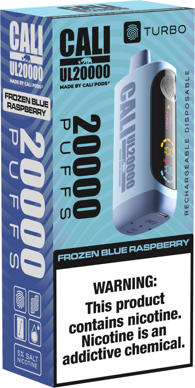Cali Ultra 20k Turbo - Frozen Blue Raspberry image