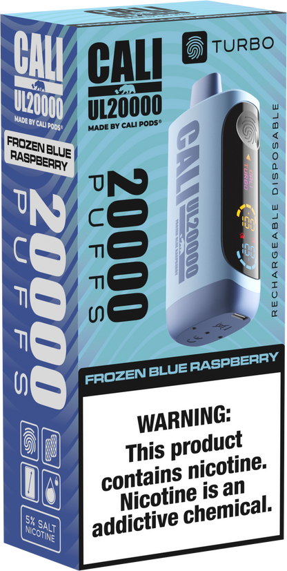 Cali Ultra 20k Turbo - Frozen Blue Raspberry image