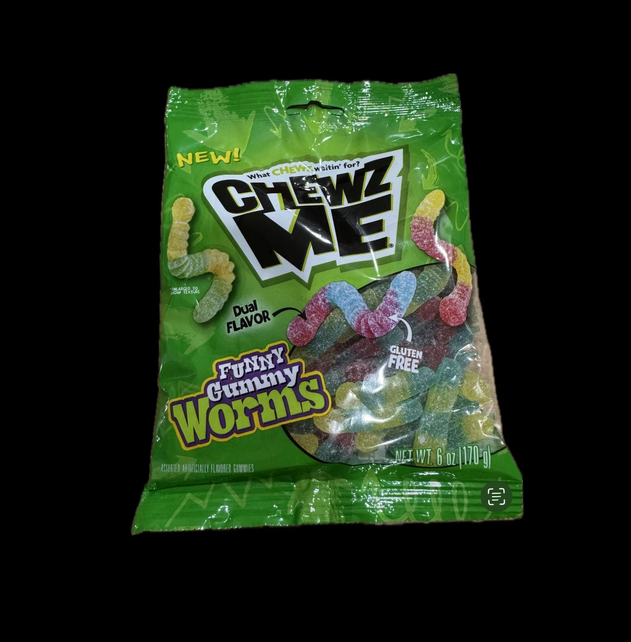 Chewz Me Worms 6oz image 1